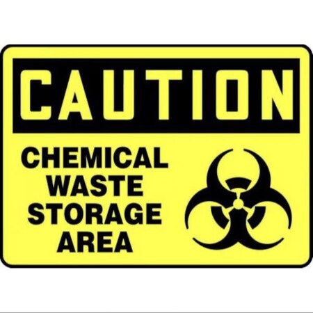 Accuform OSHA CAUTION SAFETY SIGN CHEMICAL MBHZ605XV MBHZ605XV